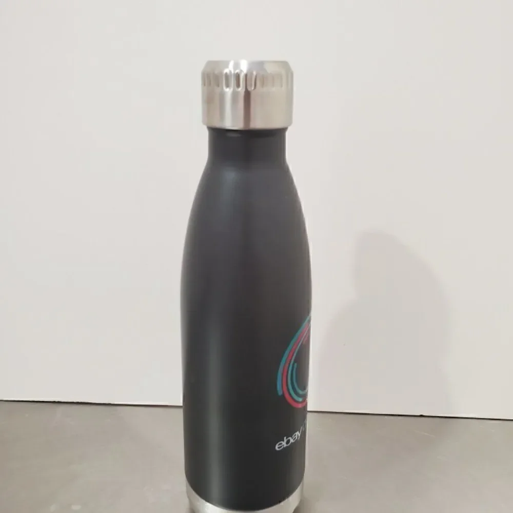 2018 eBay Open Water Bottle Stainless Steel Black